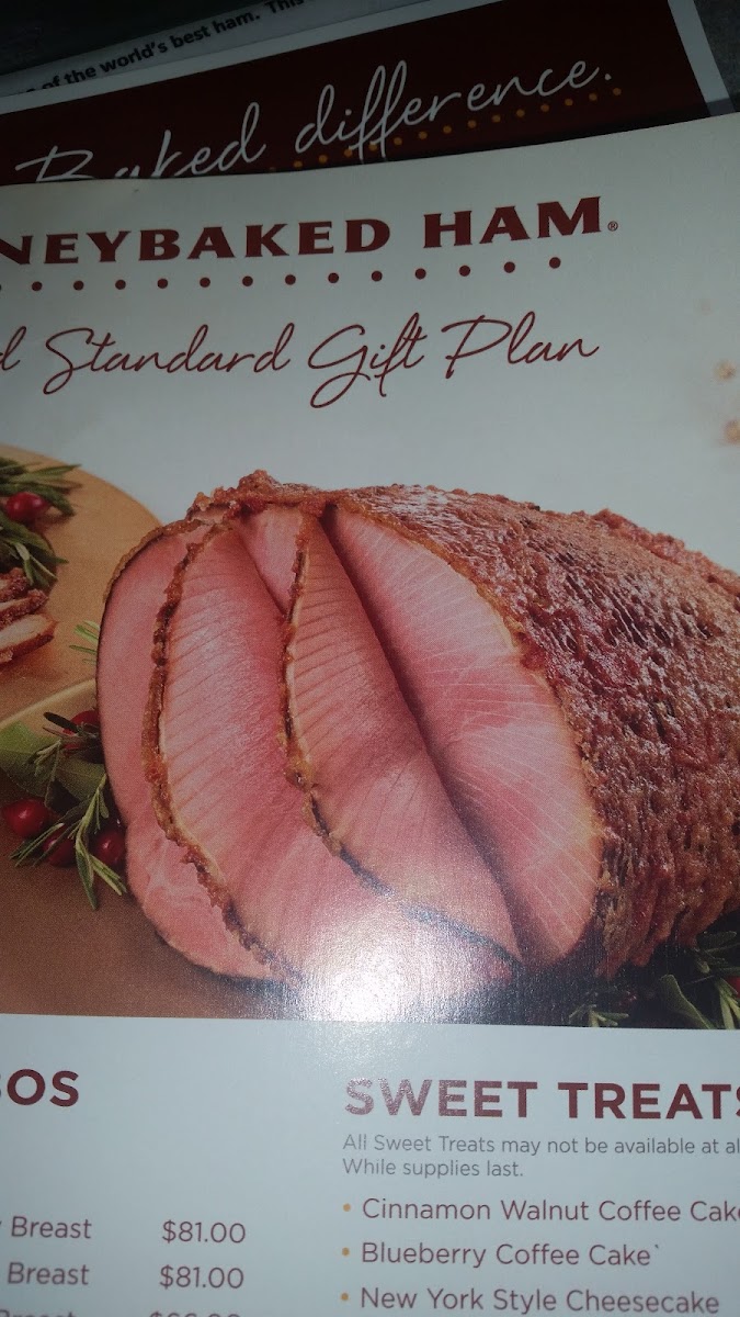 The Honey Baked Ham Company Photo Menu 5