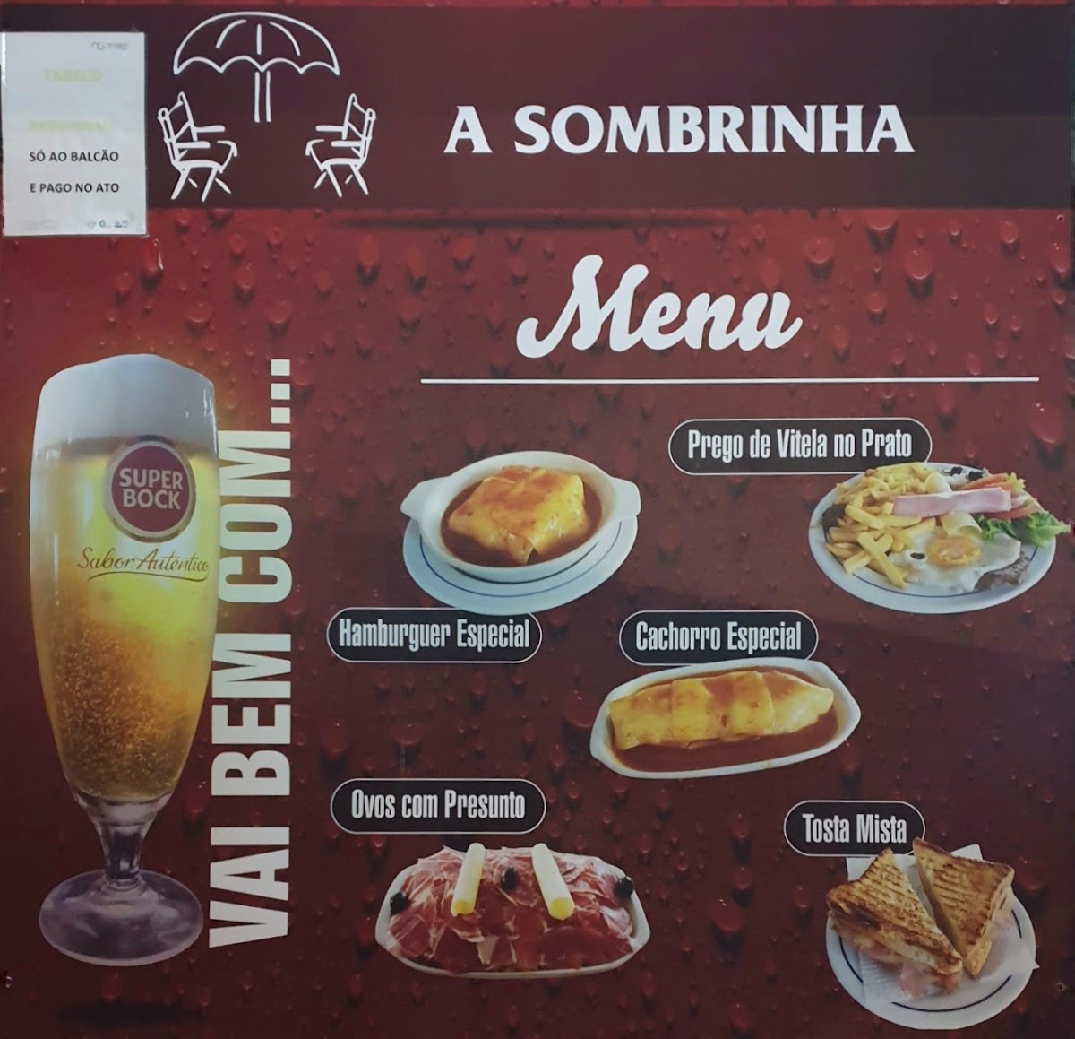 Café A Sombrinha Photo Menu 1