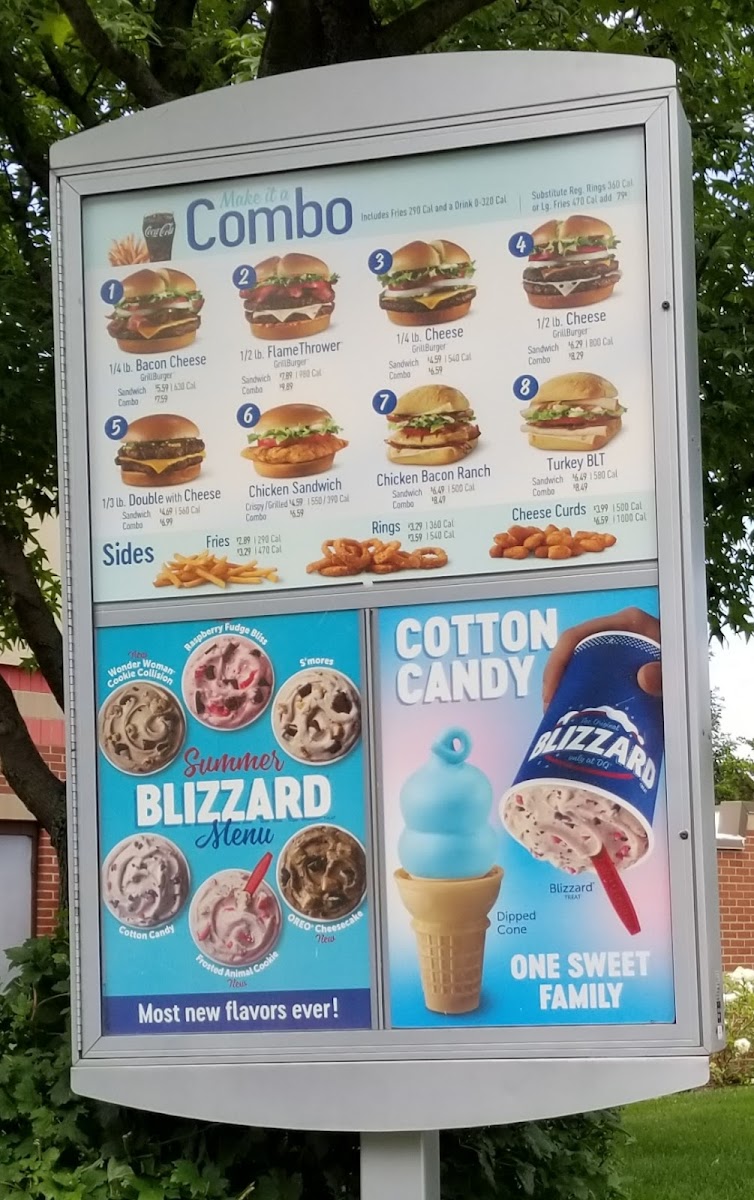 Dairy Queen Grill & Chill Photo Menu 1