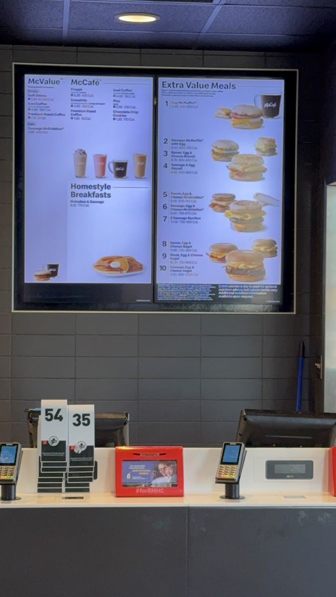 McDonald's Photo Menu 5