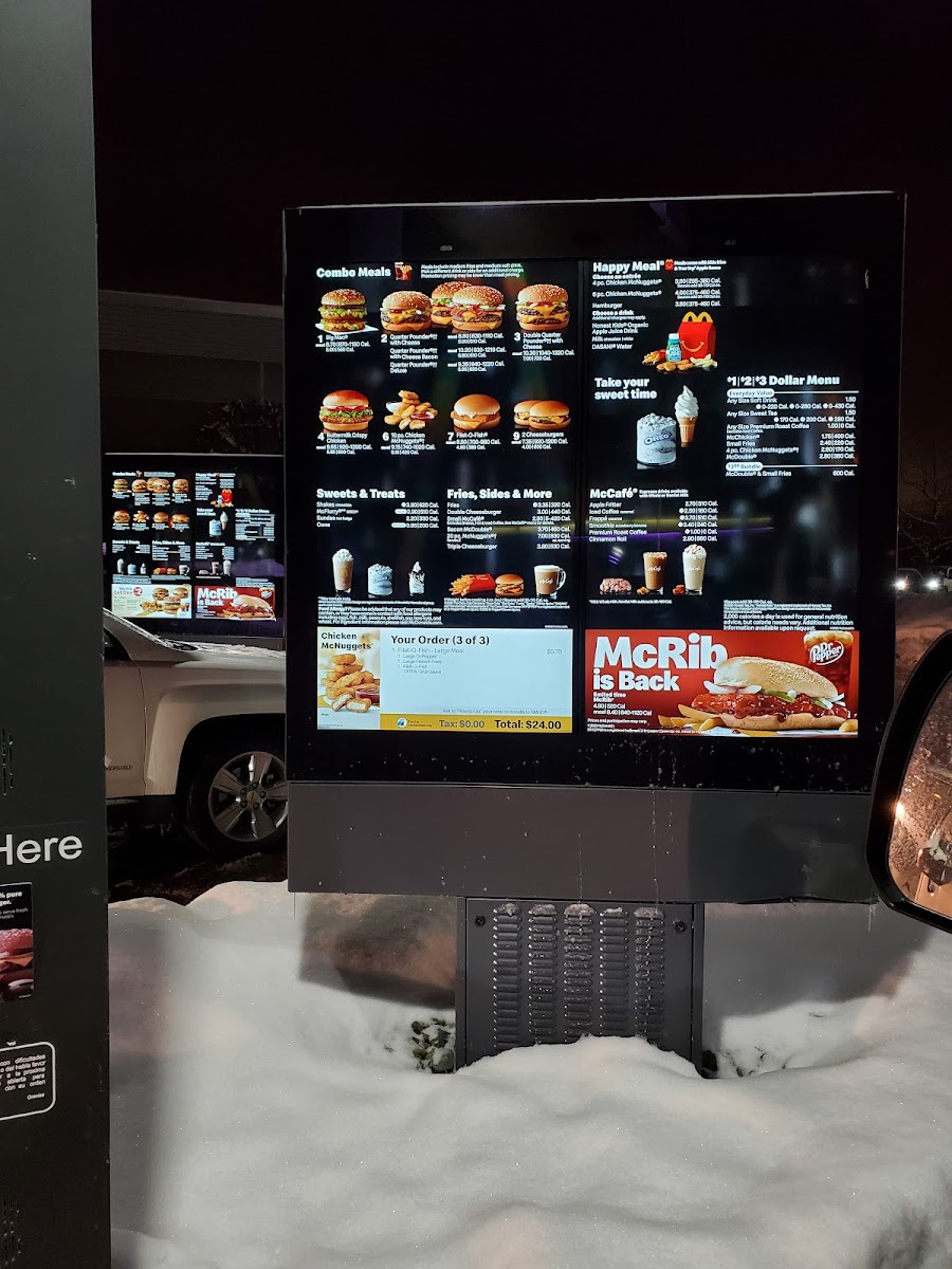 McDonald's Photo Menu 6