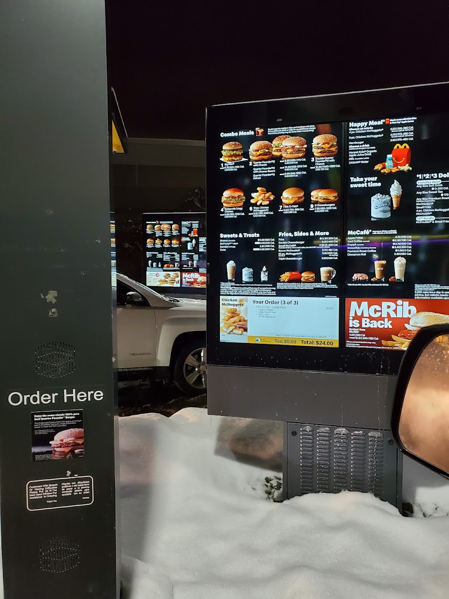 McDonald's Photo Menu 7
