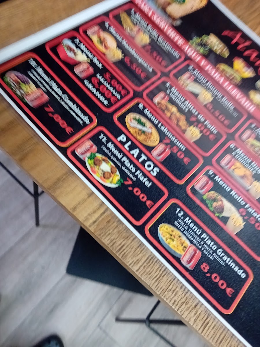Aladdin Burger kebab Photo Menu 5