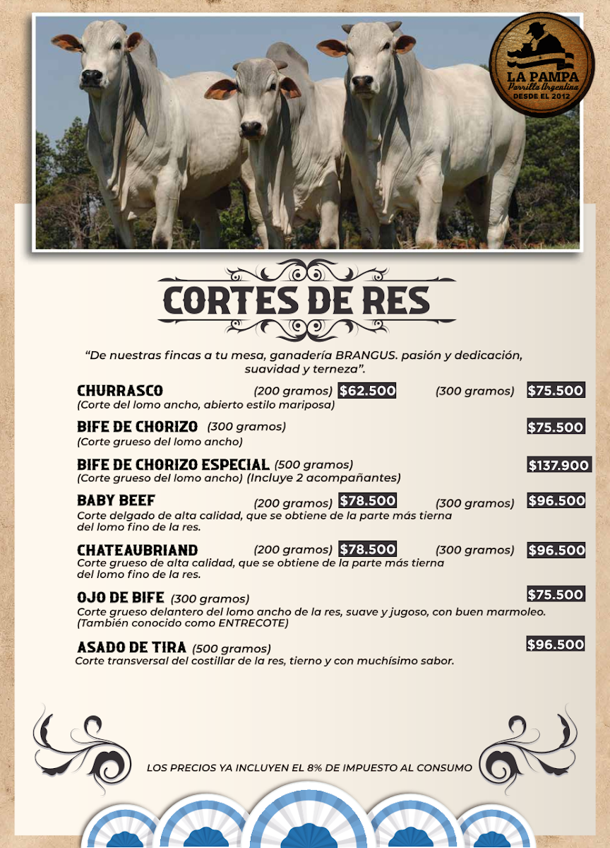 La Pampa Photo Menu 6