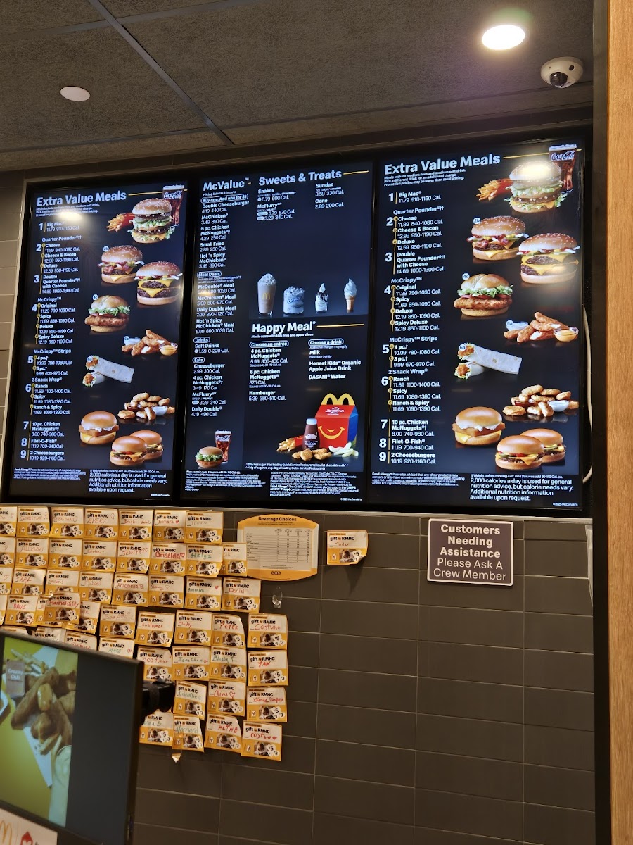 McDonald's Photo Menu 1