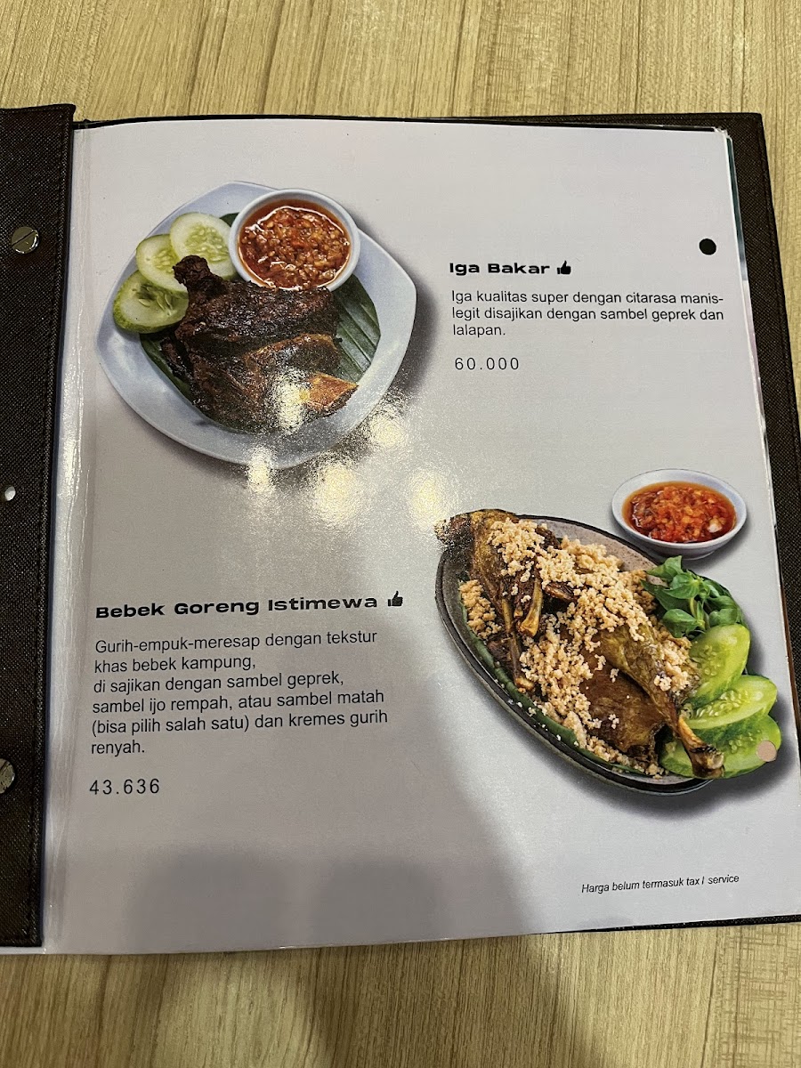 Ayam Geprek Istimewa Photo Menu 3