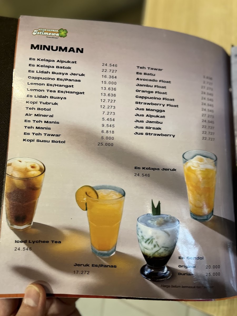 Ayam Geprek Istimewa Photo Menu 4
