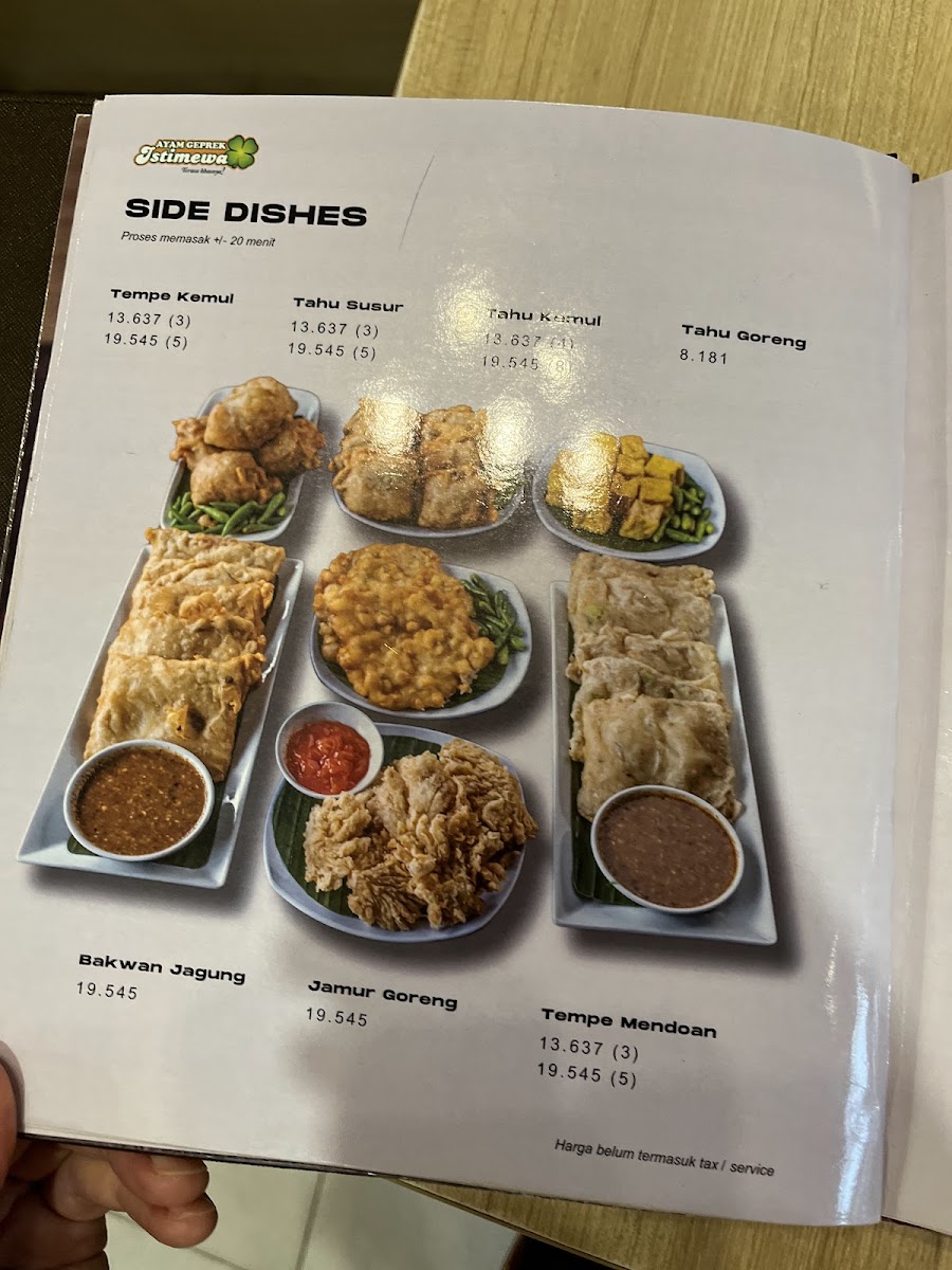 Ayam Geprek Istimewa Photo Menu 5