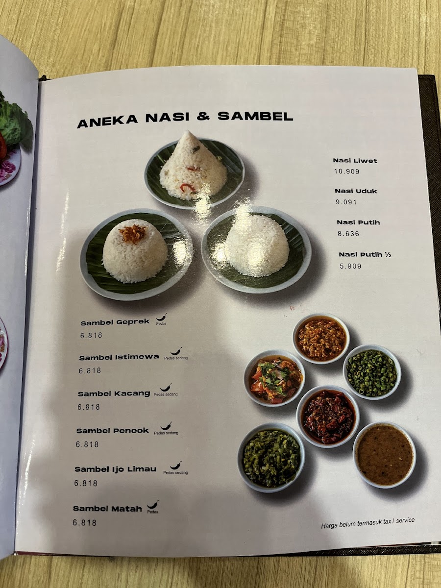 Ayam Geprek Istimewa Photo Menu 7