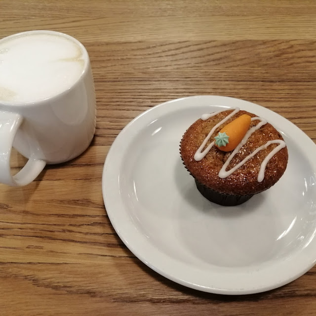 Cappuccino and Carrot Muffin