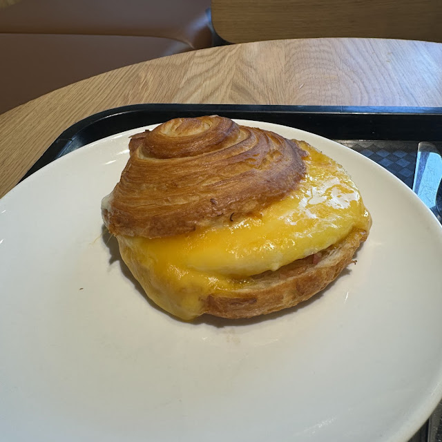 Croissant Roll - Bacon and Egg