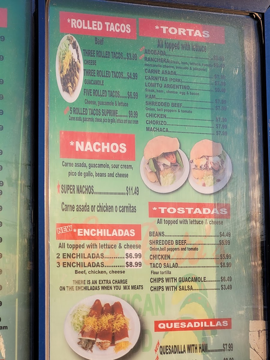 Los Beto's Mexican Food Photo Menu 10
