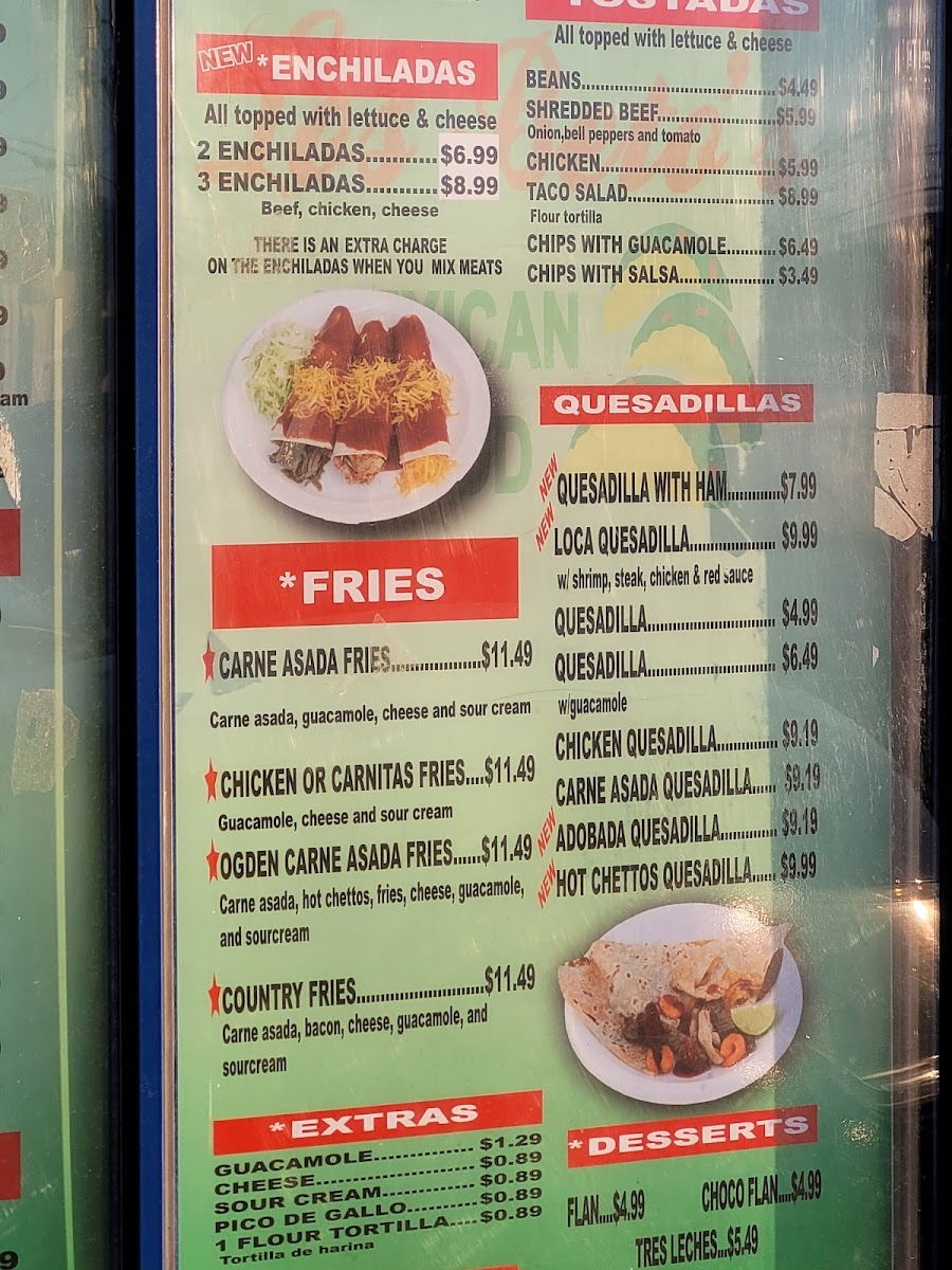 Los Beto's Mexican Food Photo Menu 8