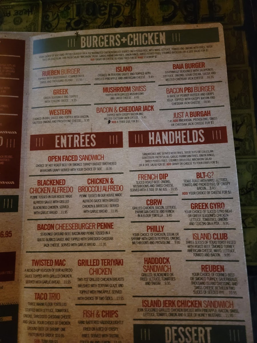 Island Bar & Grill Photo Menu 10