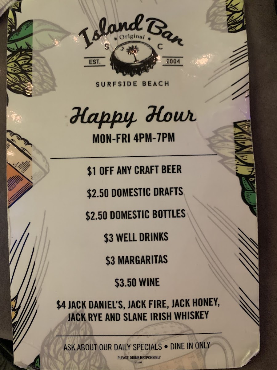 Island Bar & Grill Photo Menu 8