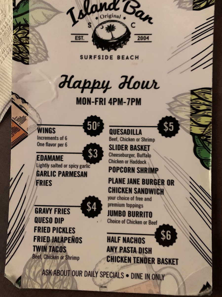 Island Bar & Grill Photo Menu 9