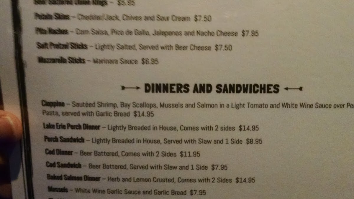 83 & Chestnut Pub and Eatery - North Ridgeville, OH Photo Menu 9