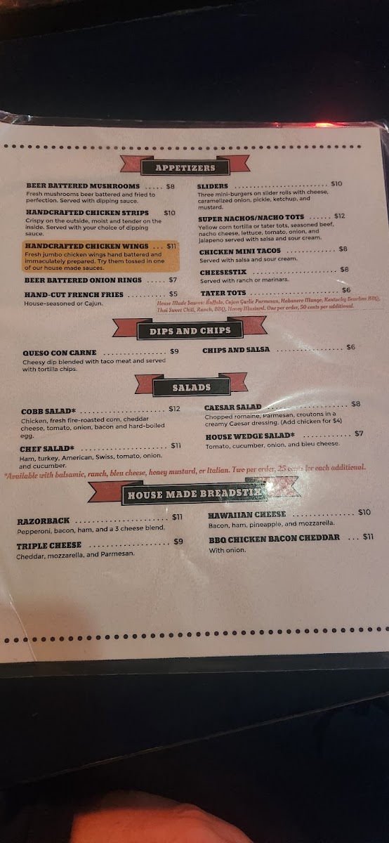 Palmer House Bar & Grill Photo Menu 4