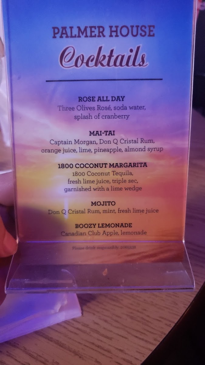 Palmer House Bar & Grill Photo Menu 7