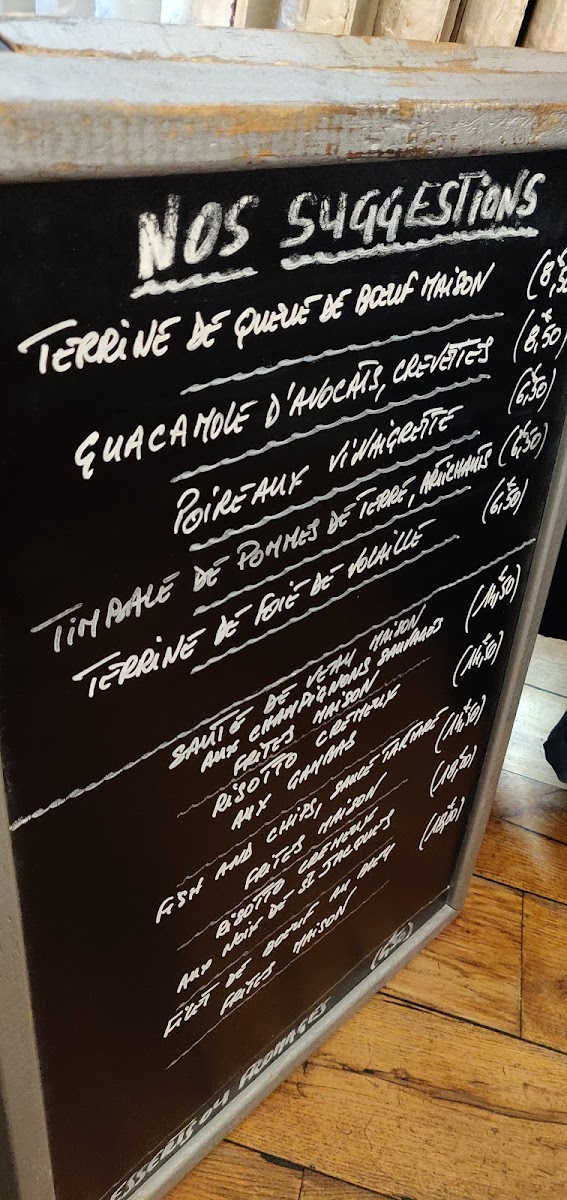 Chez Pradel Photo Menu 10