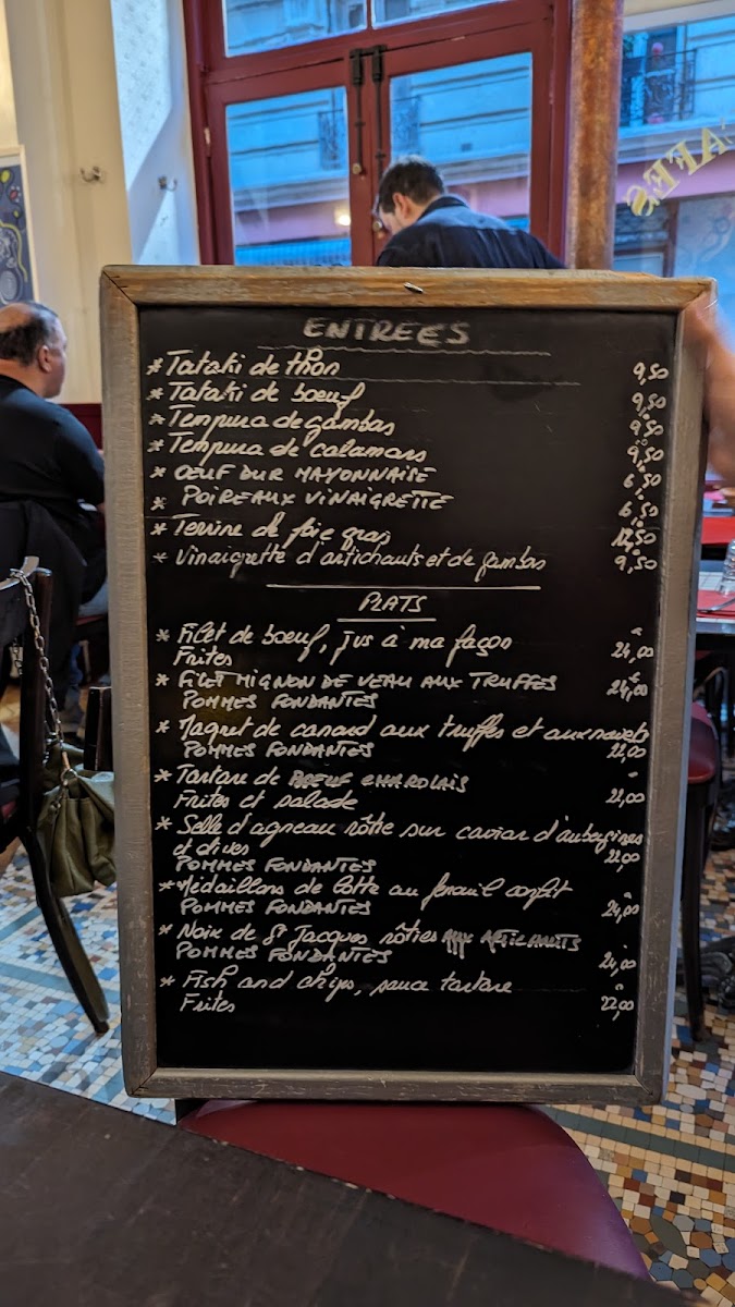 Chez Pradel Photo Menu 2