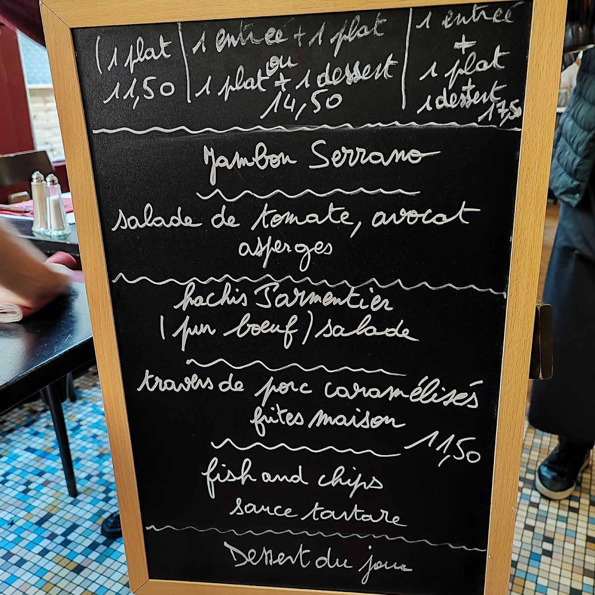 Chez Pradel Photo Menu 3