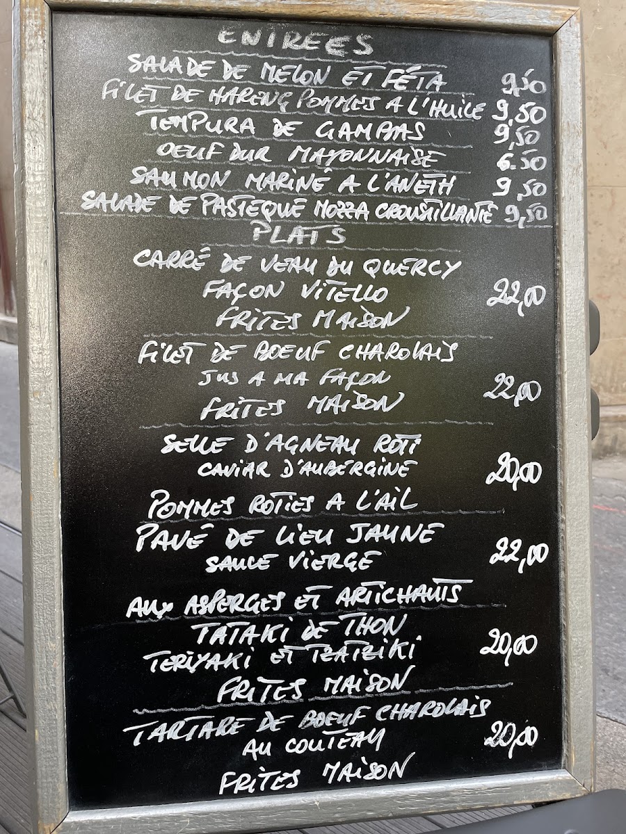 Chez Pradel Photo Menu 5