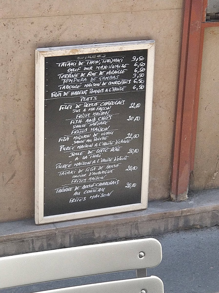 Chez Pradel Photo Menu 6