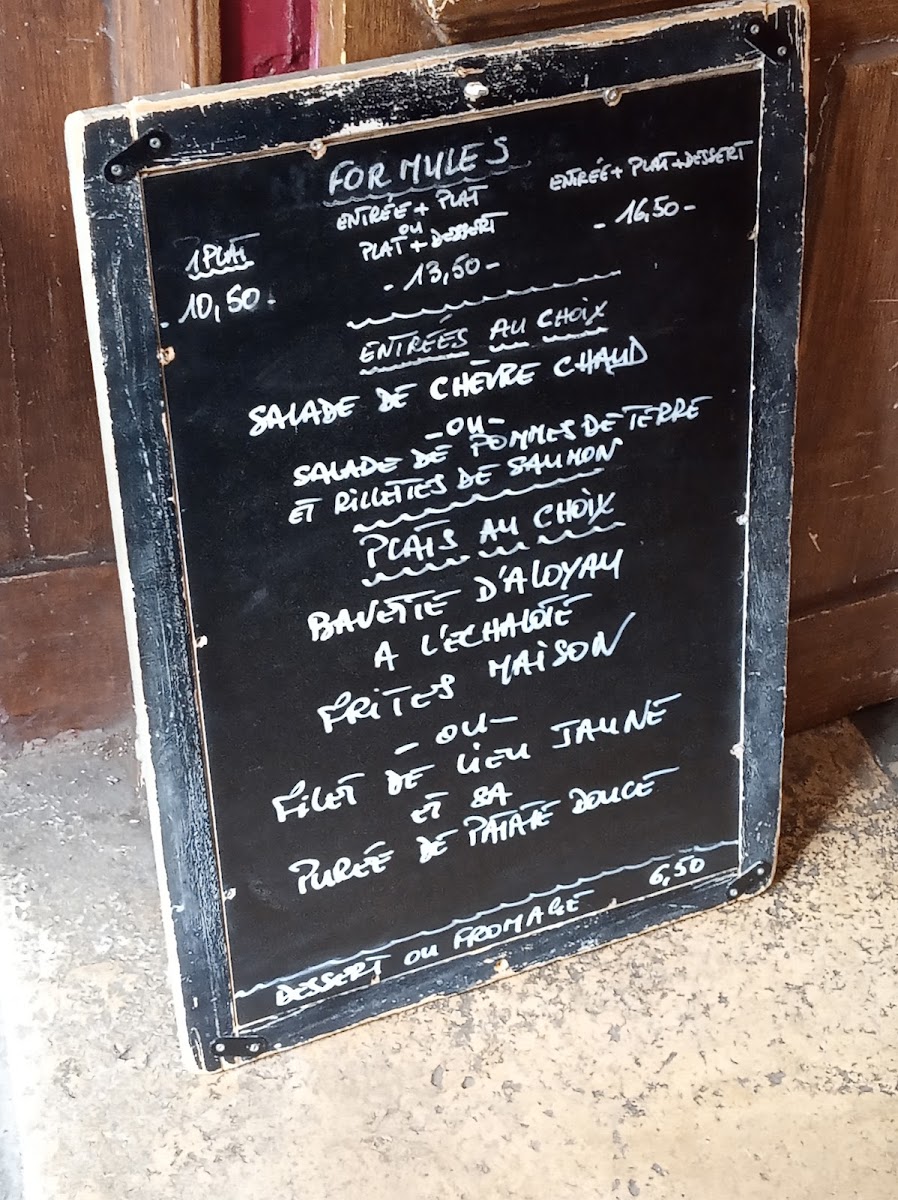 Chez Pradel Photo Menu 7