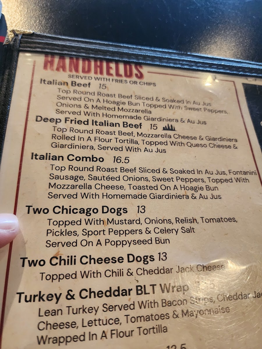 Windy City Grille Photo Menu 3