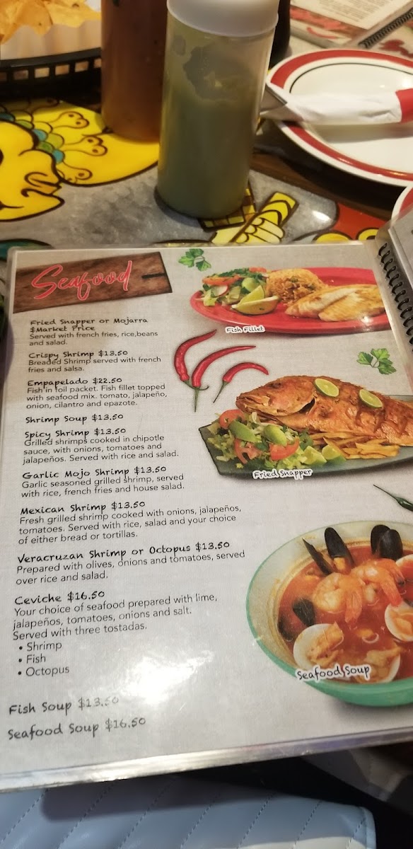 Los Molcajetes Photo Menu 3