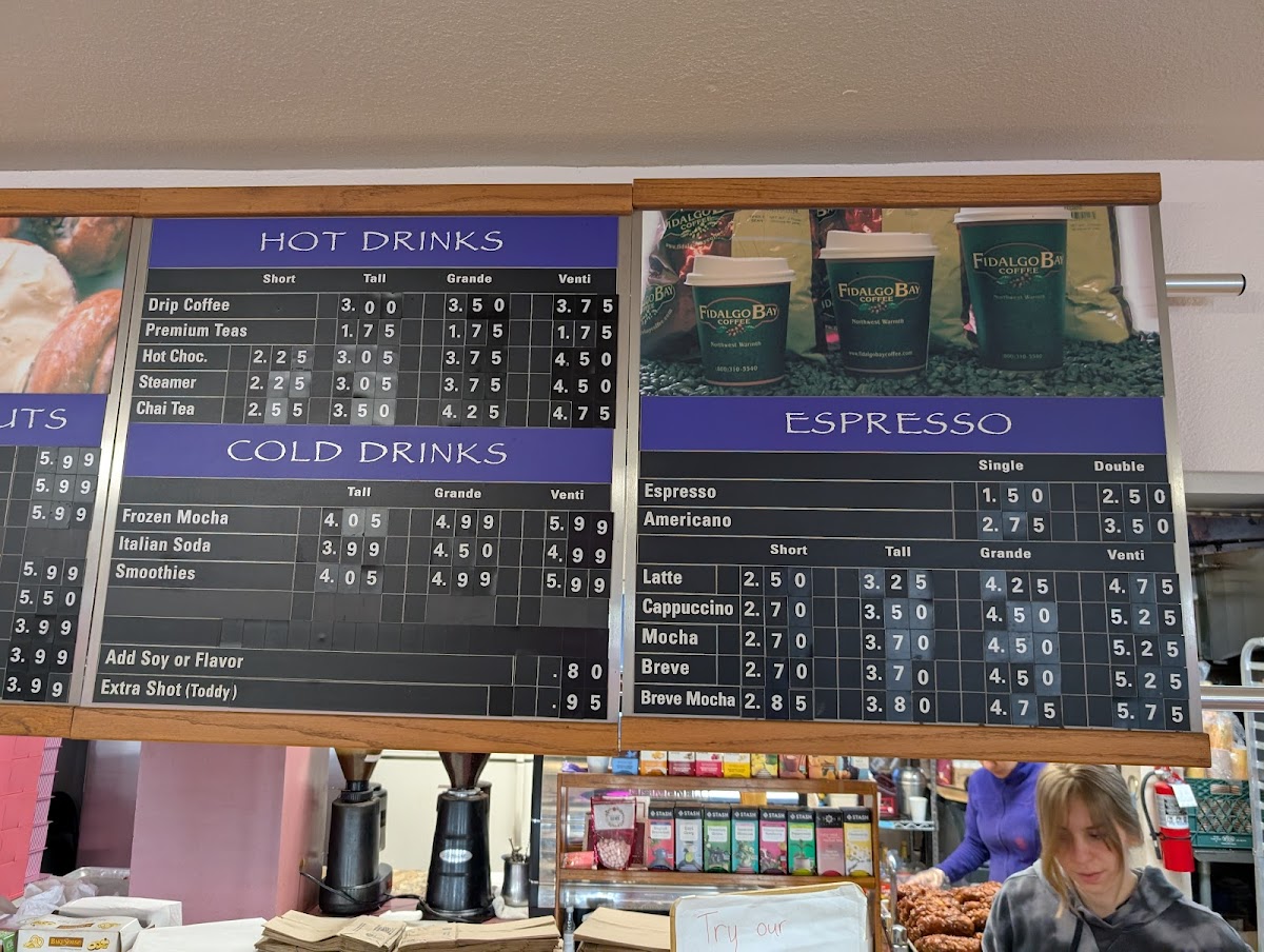 Donut House Photo Menu 2