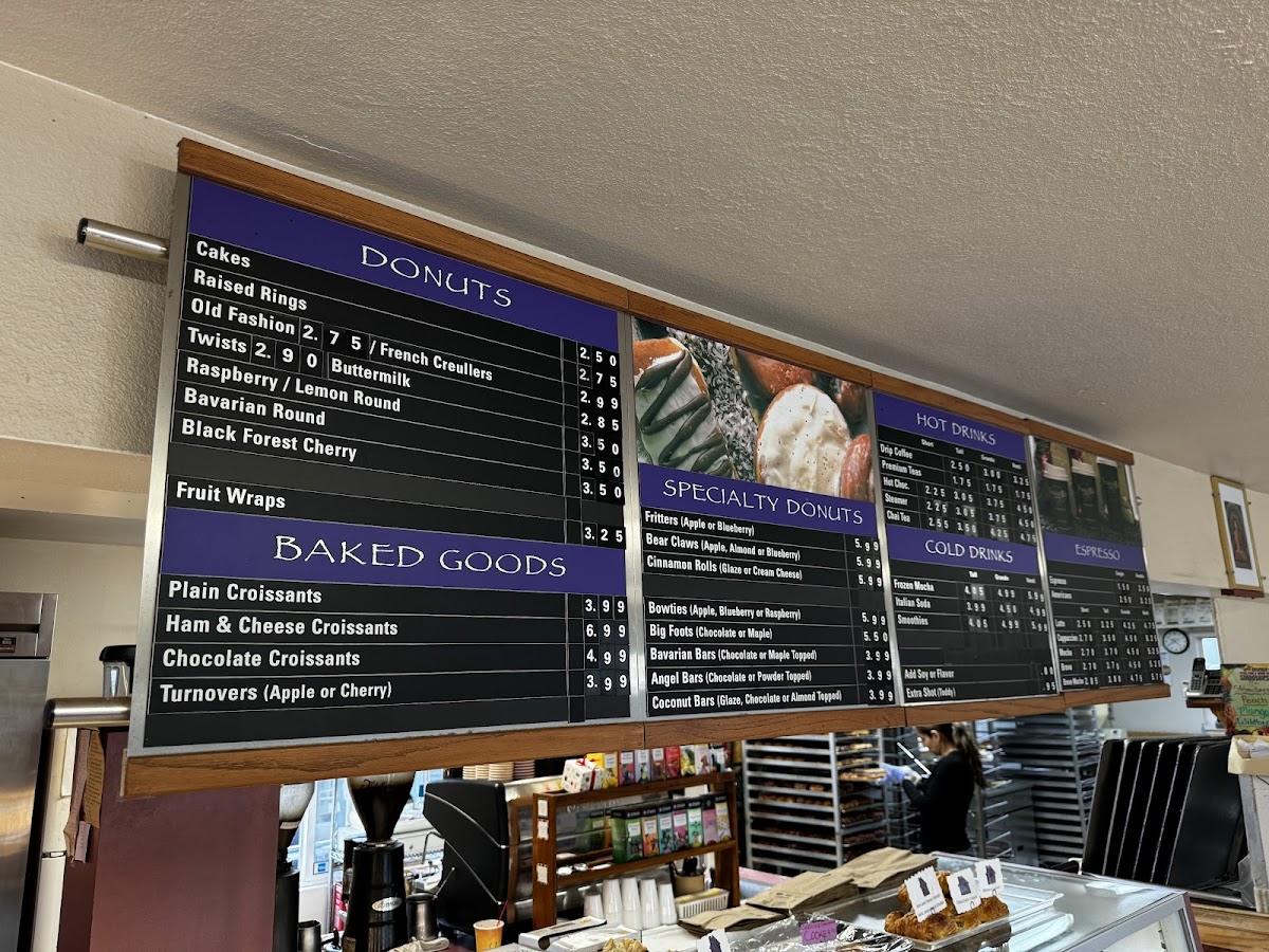 Donut House Photo Menu 3