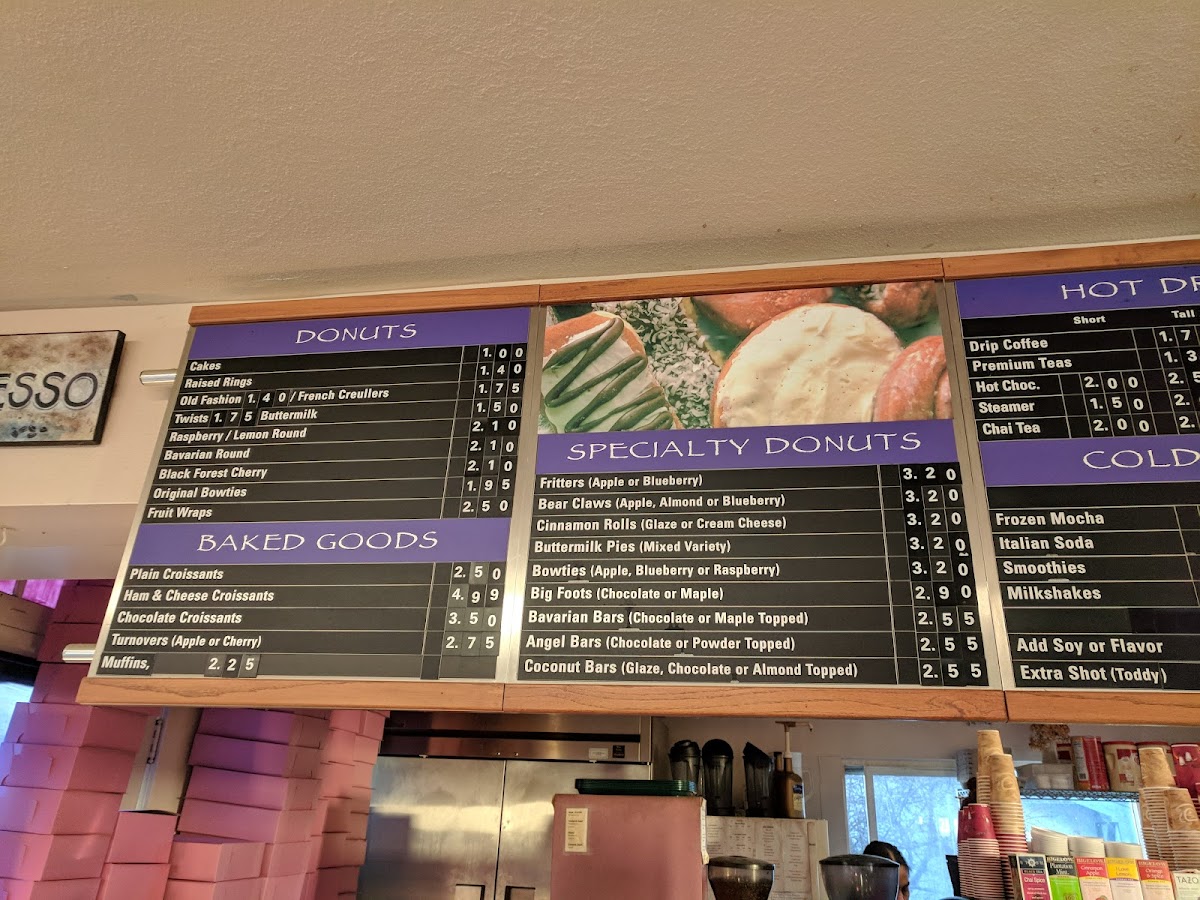 Donut House Photo Menu 5