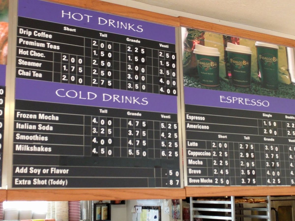 Donut House Photo Menu 7