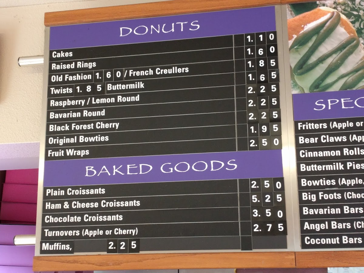 Donut House Photo Menu 8