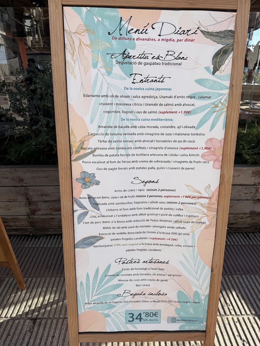 Restaurant & Lounge Club Es Blanc Photo Menu 6
