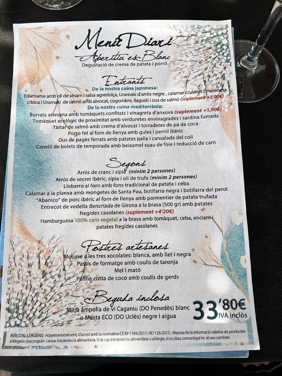 Restaurant & Lounge Club Es Blanc Photo Menu 8