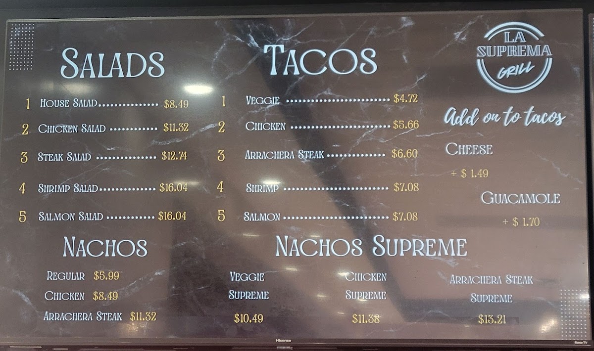 La Suprema Bakery & Panaderia Photo Menu 1