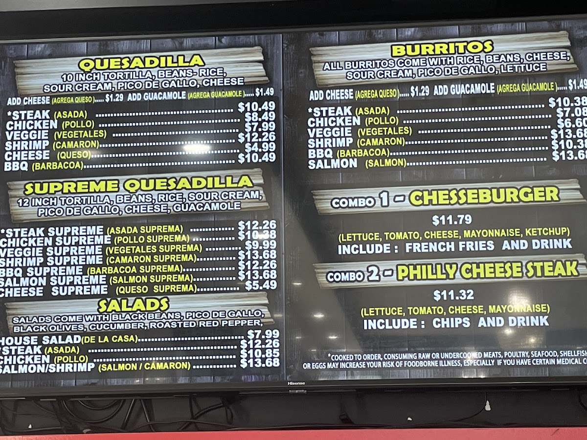 La Suprema Bakery & Panaderia Photo Menu 2