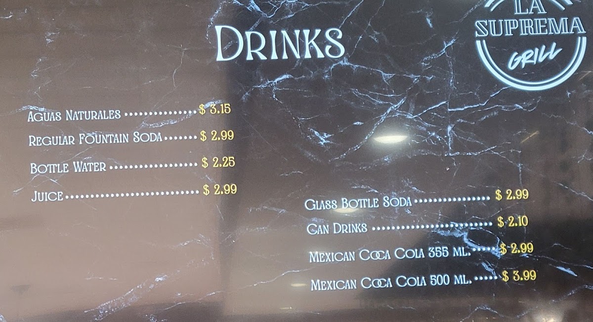La Suprema Bakery & Panaderia Photo Menu 7