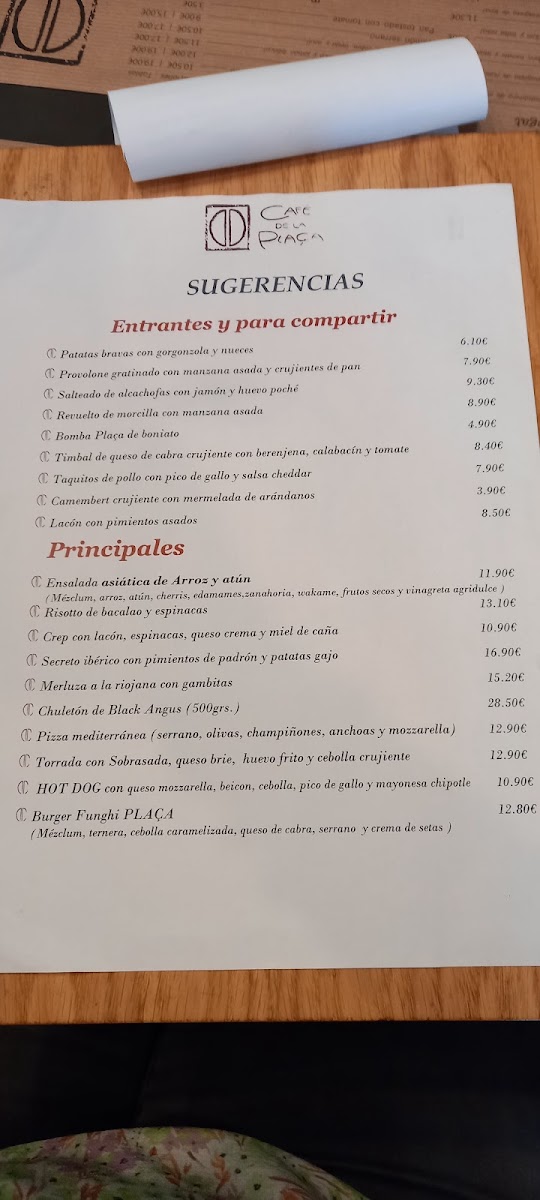Cafè de la Plaça Photo Menu 5