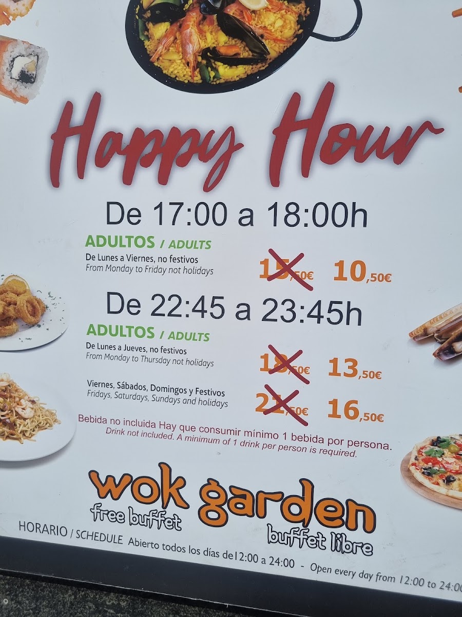 Wok Garden Photo Menu 1