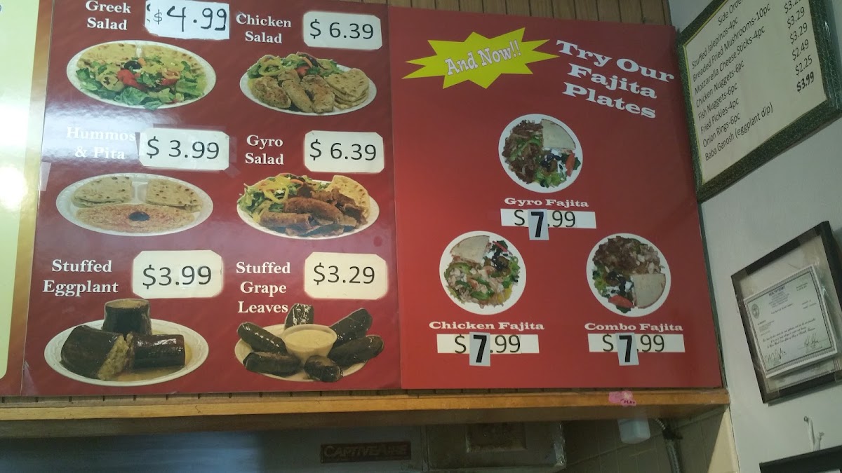 Chicago Style Gyros Photo Menu 6