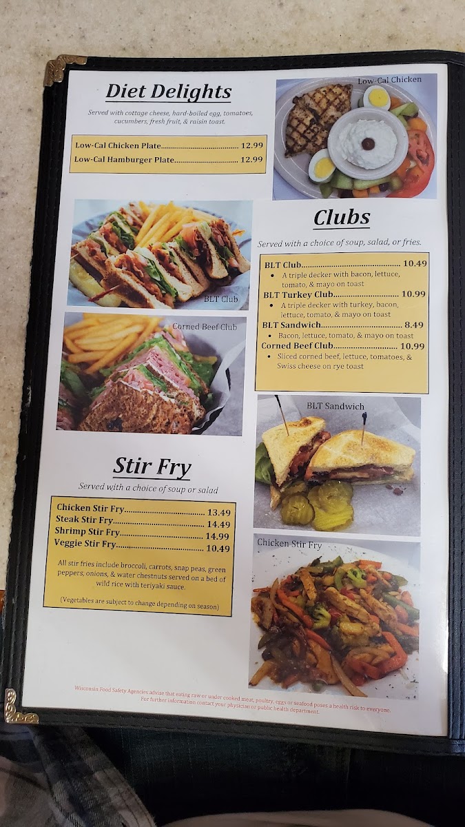 Rice Lake Family Restaurant Photo Menu 10