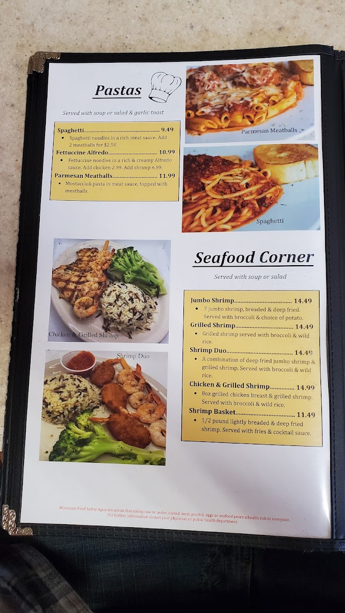 Rice Lake Family Restaurant Photo Menu 5