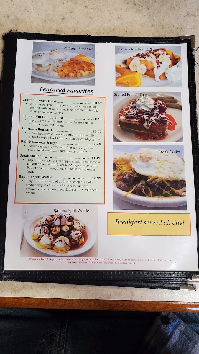 Rice Lake Family Restaurant Photo Menu 6