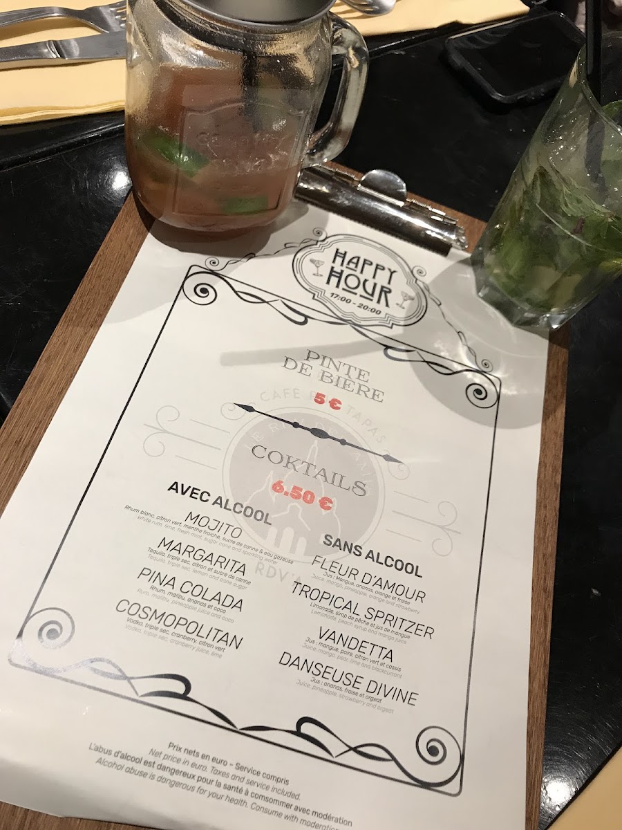 Au Rendez-Vous des Amis Photo Menu 9