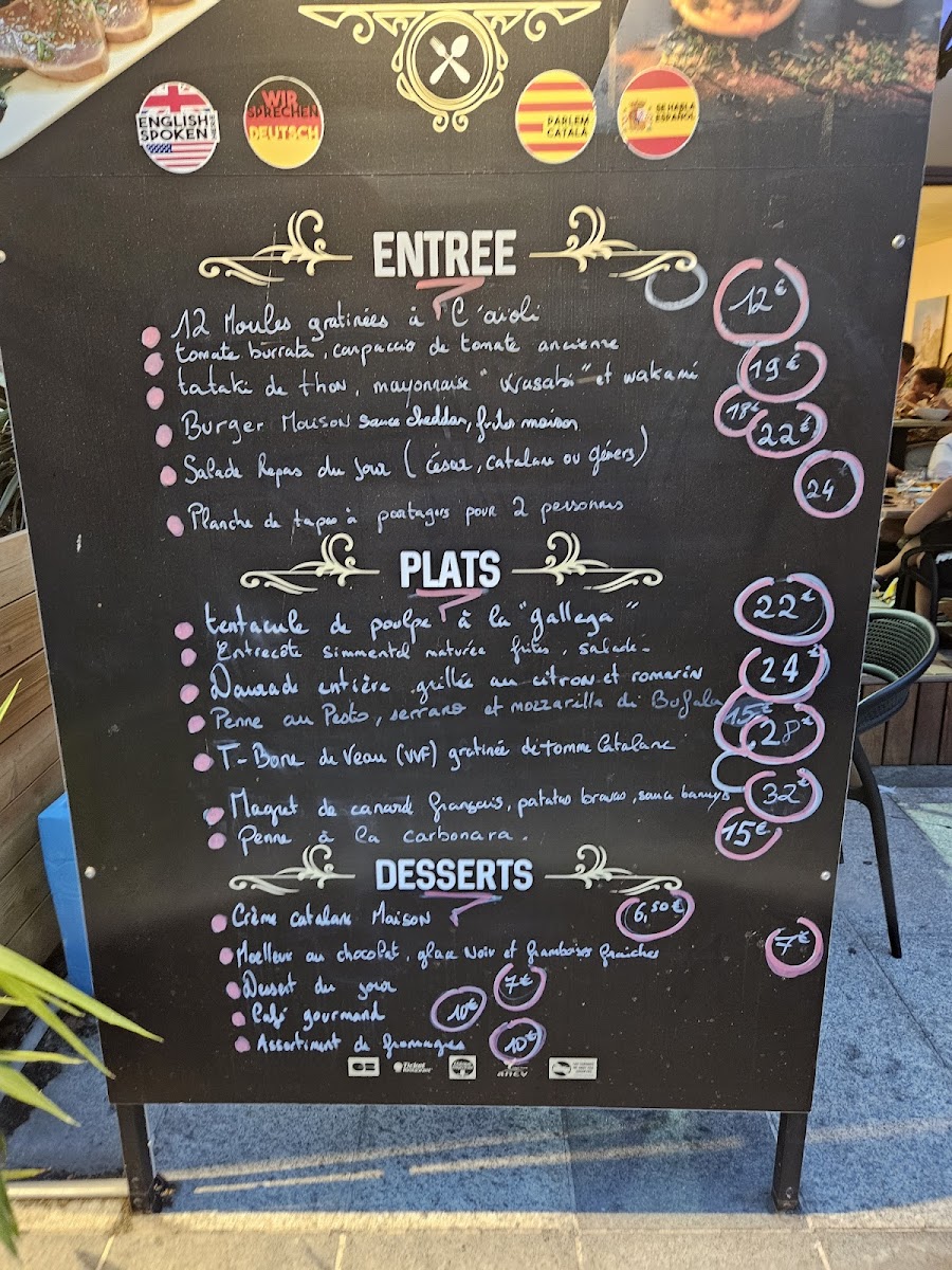 Chez Denise Photo Menu 9
