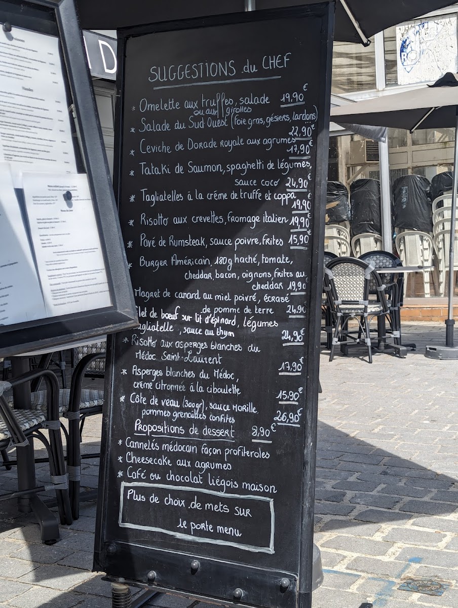 La Salamandre Photo Menu 2